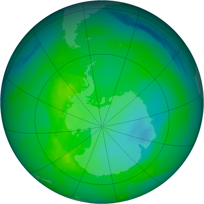 Ozone Map 1986-11-30